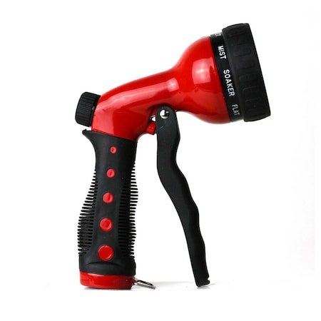 Thrifco Plumbing 9-Pattern Metal Front-Pull Lever Nozzle 8430339